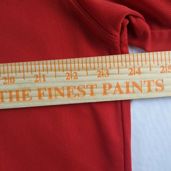 Nike Polo Shirt Adult Mens X-Large Red Dri-Fit Golf Outdoors Casual Ford Direct - Picture 3 of 10